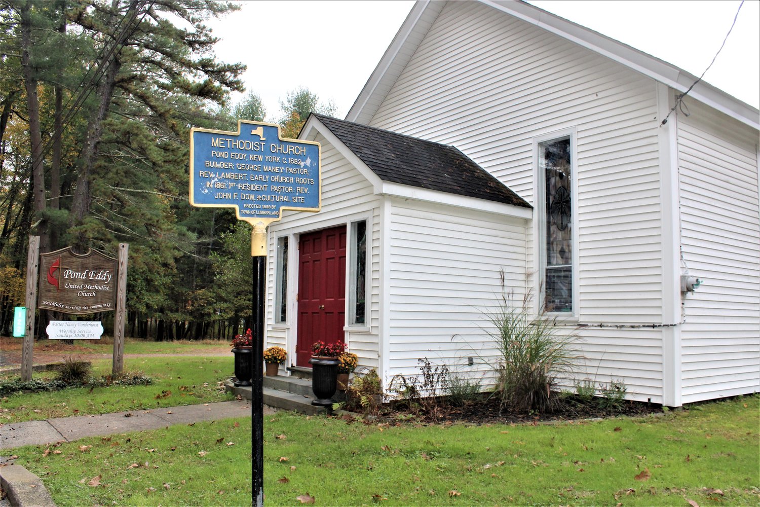 The Pond Eddy United Methodist Church has been the “little church in the vale” for more than 16 decades. Members and guests recently celebrated the church’s 160th anniversary.